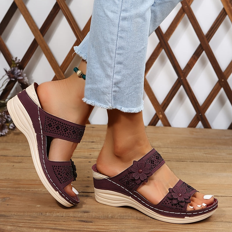 Renée | Sandales Confort Compensées