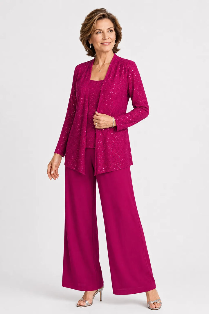Ensemble pantalon de cérémonie trois pièces