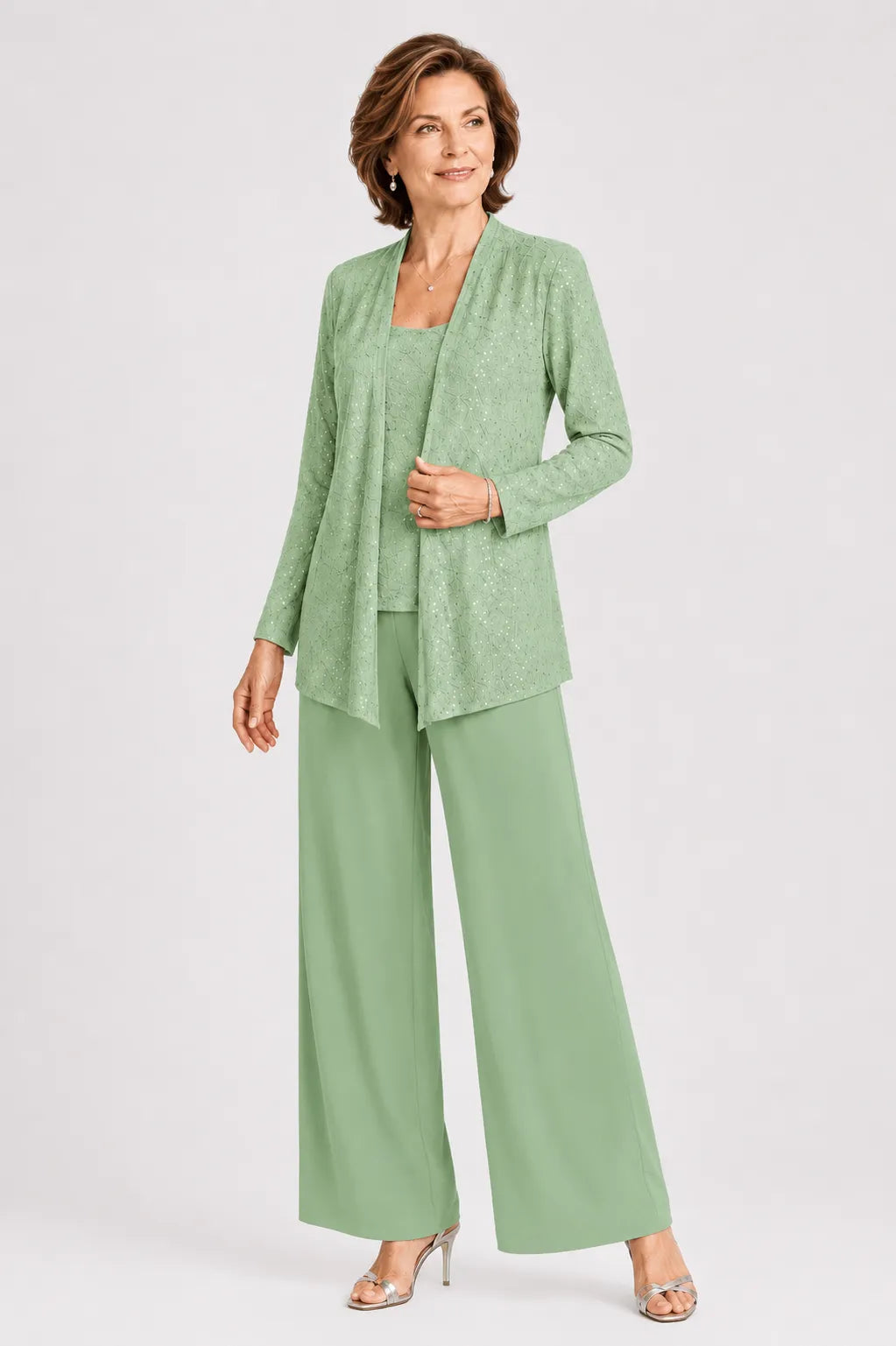 Ensemble pantalon de cérémonie trois pièces