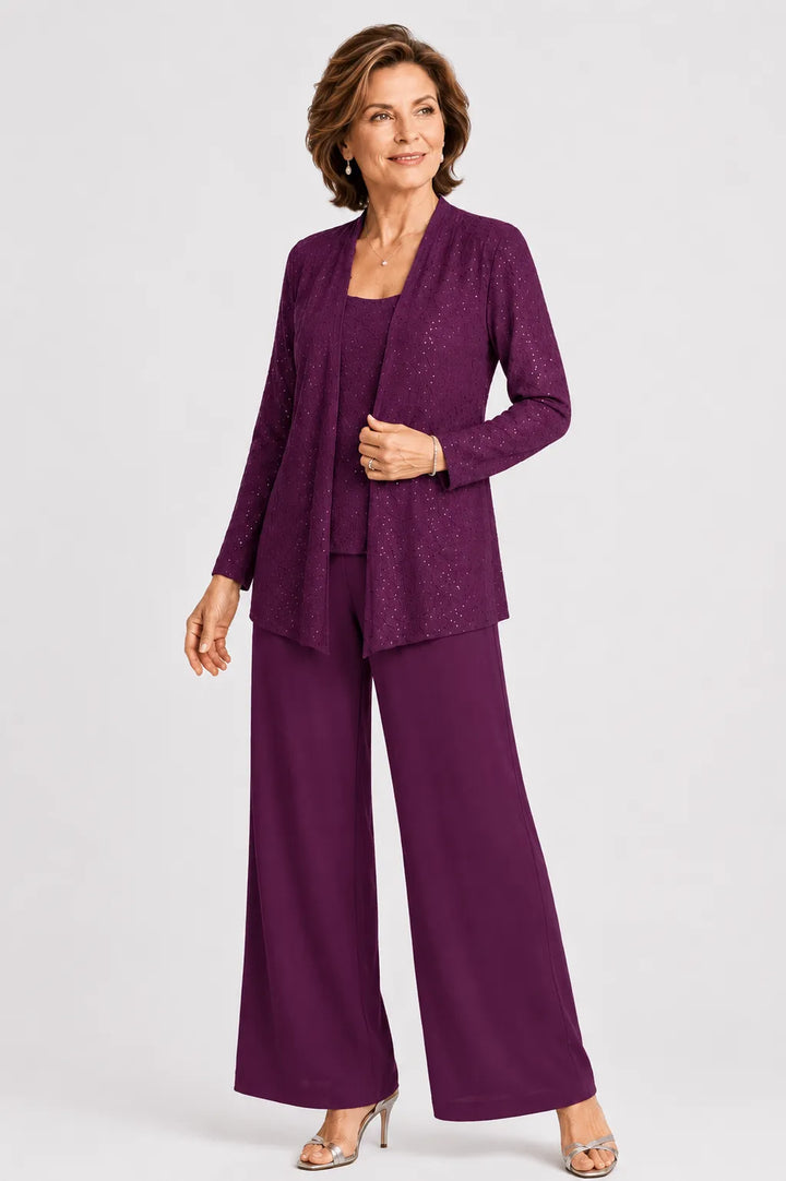 Ensemble pantalon de cérémonie trois pièces