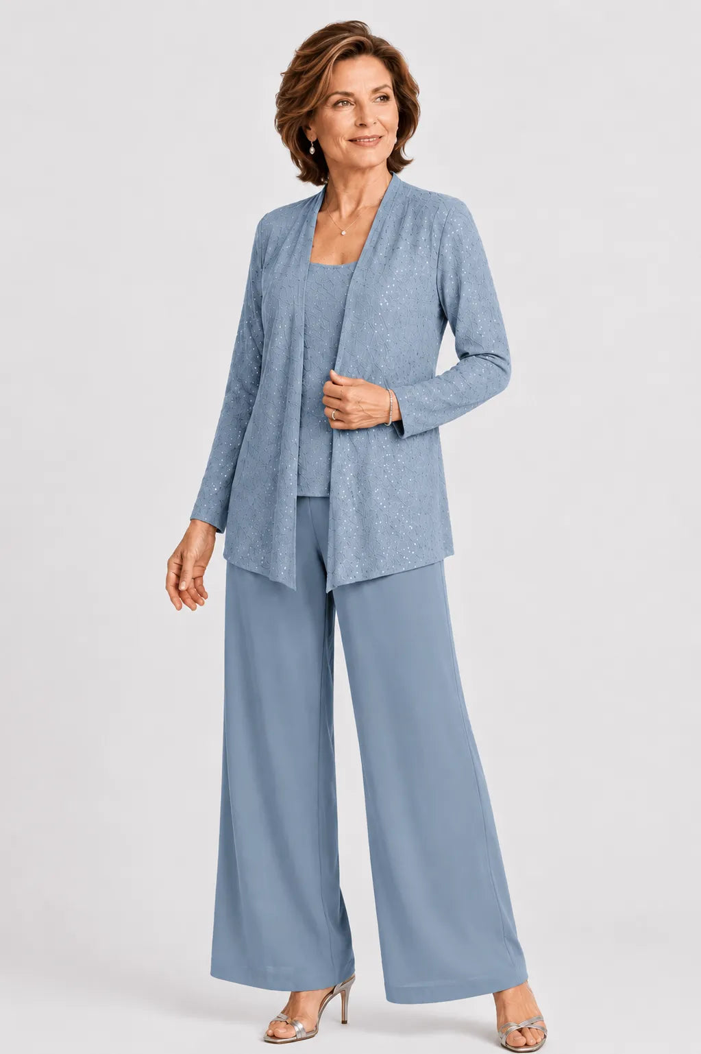 Ensemble pantalon de cérémonie trois pièces