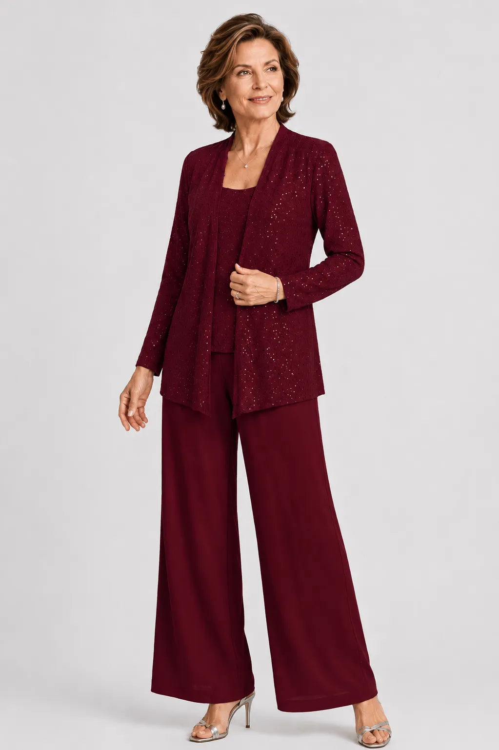 Ensemble pantalon de cérémonie trois pièces