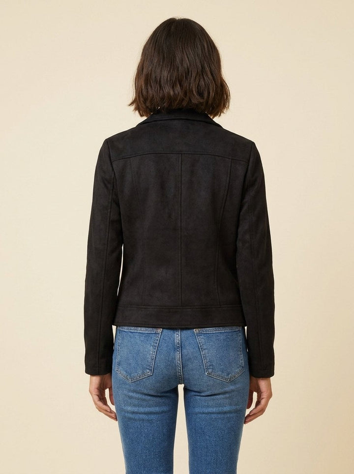 Luxe Moto | Veste esprit motard ajustée