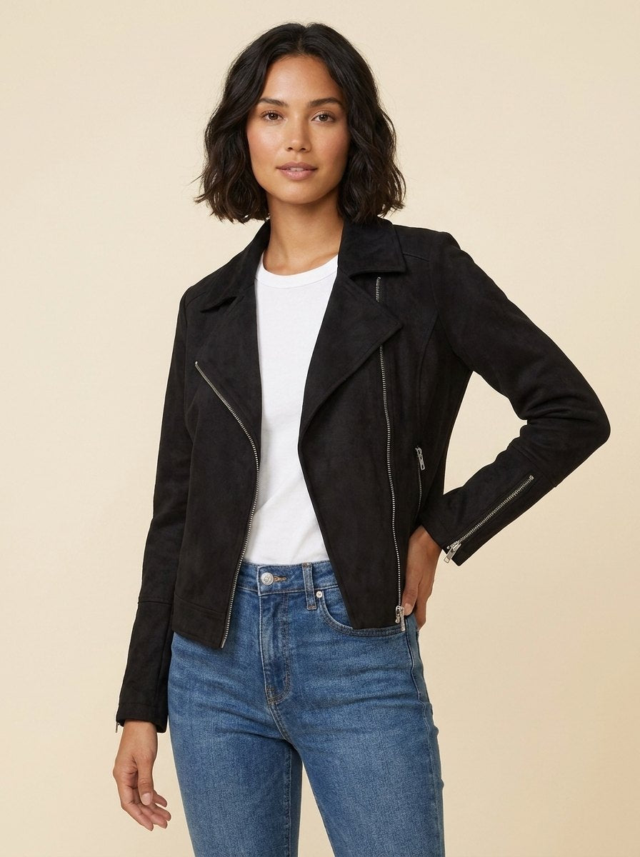 Luxe Moto | Veste esprit motard ajustée
