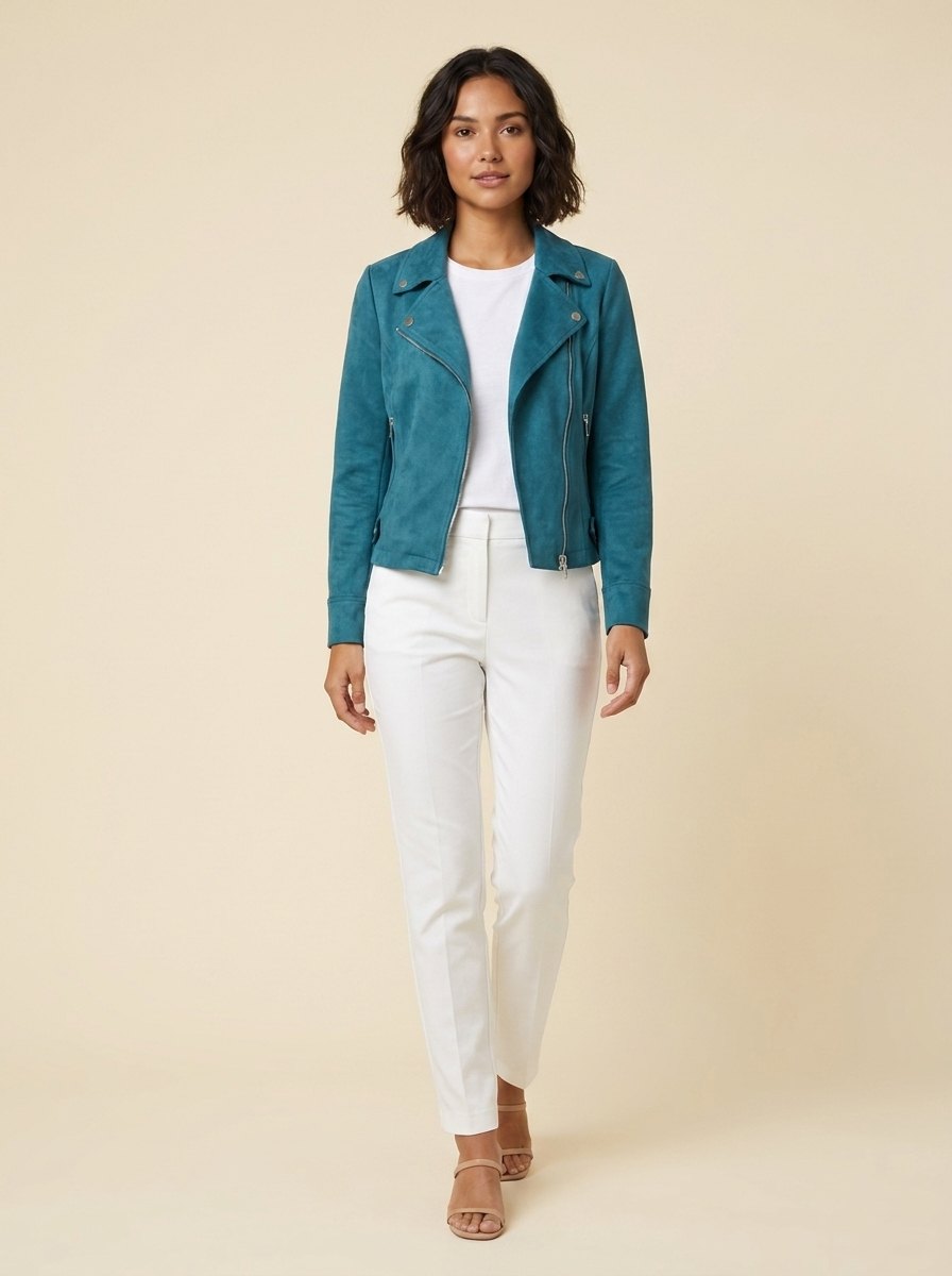 Luxe Moto | Veste esprit motard ajustée