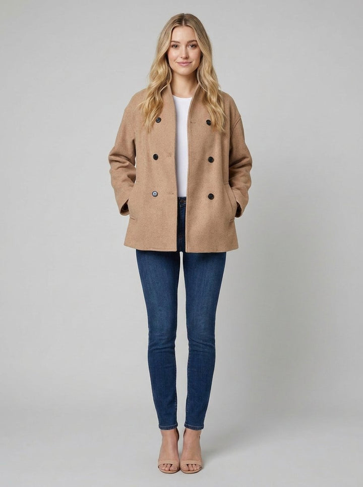 Hannah | Veste ample boutonnée