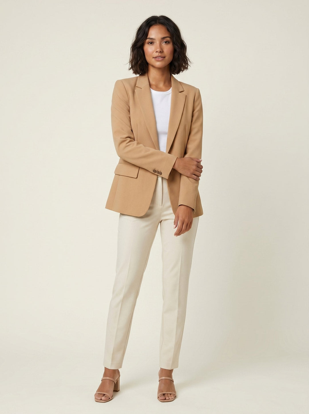 Wina | Blazer noir structuré