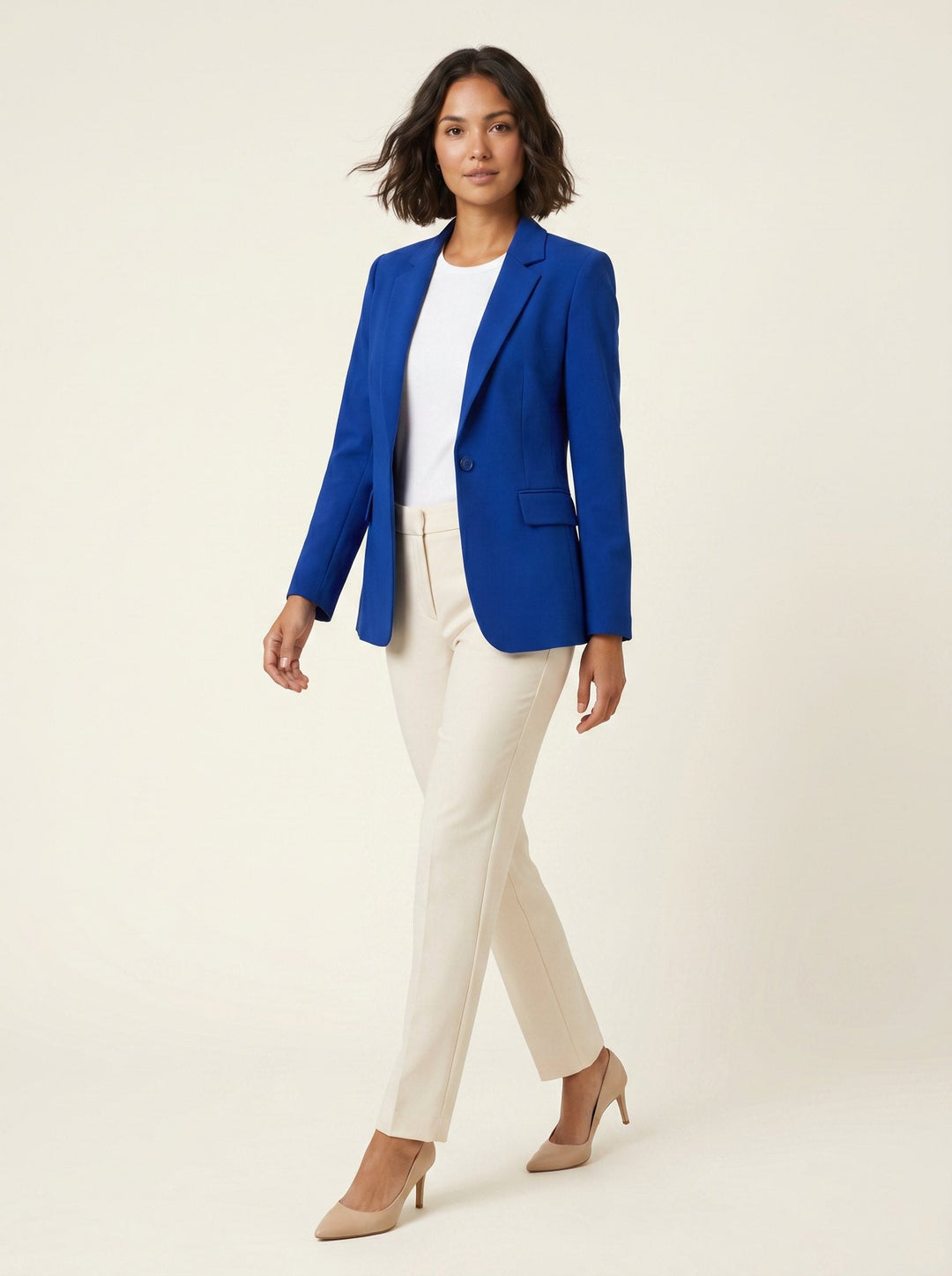 Wina | Blazer noir structuré
