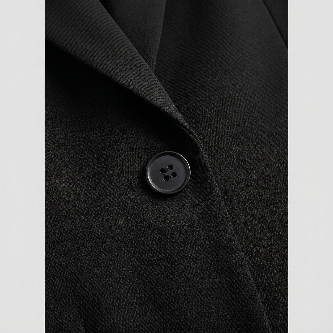 Wina | Blazer noir structuré