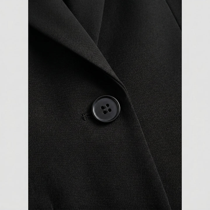 Wina | Blazer noir structuré