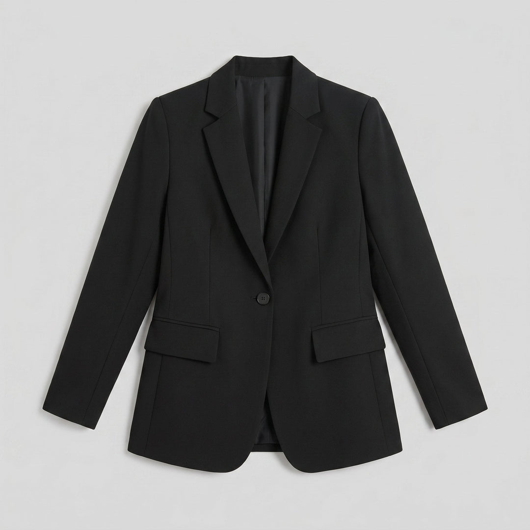 Wina | Blazer noir structuré