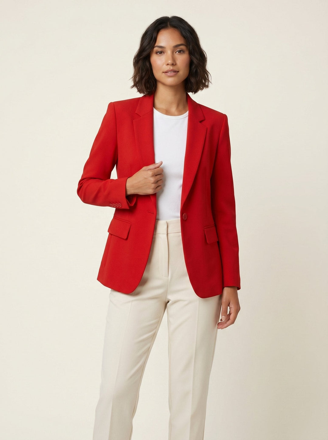 Wina | Blazer noir structuré