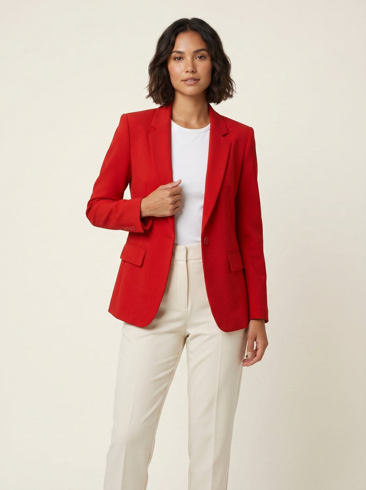 Wina | Blazer noir structuré